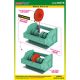 Masking Tape Flauge Reel - 4 sets