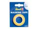 Fita adesiva para máscara de pintura (Masking Tape) - 6mm