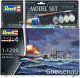 Model Set Battleship Gneisenau Revell model kit - 1/1200