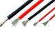 Fio de cobre revestido com silicone - 16#AWG - 252 pins/0,08 OD 3,0 mm - Vermelho e preto