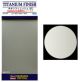 Folha de decalque para detalhes e acabamento de plastimodelos - Titanium Finish (Yellow Matte Silver)