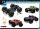 Truggy elétrico em escala 1/10 - Azul