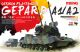 Bateria antiaérea blindada alemã Gepard A1/A2 - 1/35
