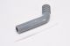 Defletor de escape de silicone 12mm (cinza)