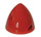 Spinner de plástico para hélice de 2 pás - 83mm - Vermelho