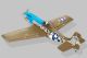 P51 Mustang 1,6m 62 pol. w/ Electric Retract 20cc ARF