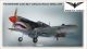 P-40 Warhawk 50-60cc com trem de pouso elétrico - ARF
