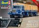 Caminhão pesado Büssing 8000 S 13 com reboque - 1/24 - Platinum Edition