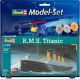 Gift Set R.M.S. TITANIC - 1/1200 - Vem com cola, tinta e pincel