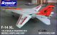 F-14 XL painted R/C model airplane ARF 1/5.5 scale
